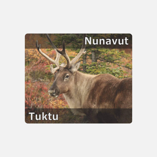 Inuktitut Caribou Mouse Pad