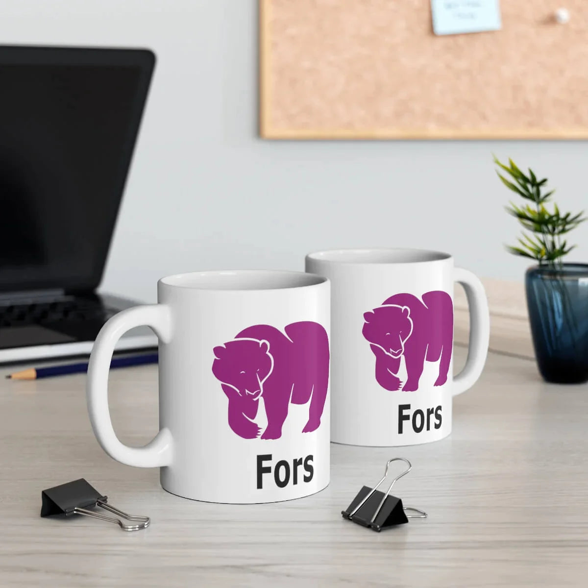 Fors (Courage) Bear Mug