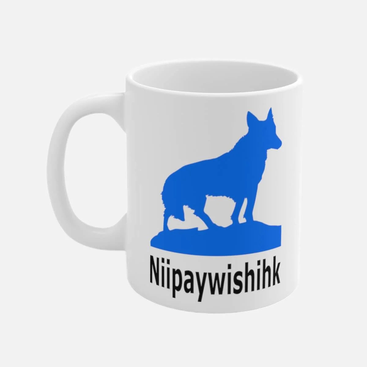 Niipaywishihk (Humility) Wolf Mug