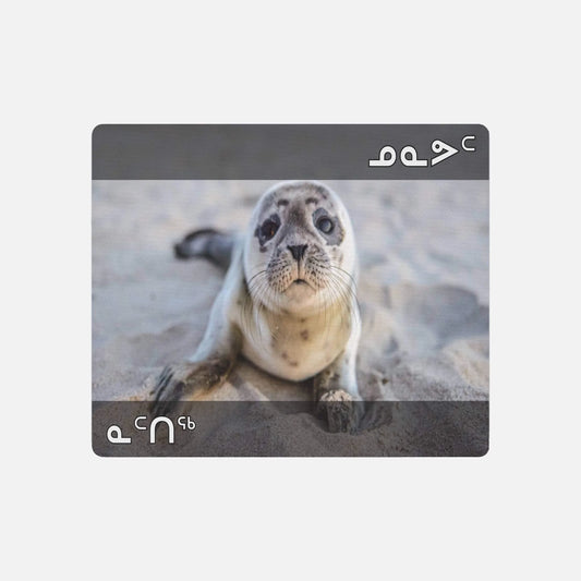 ᐃᓄᒃᑎᑐᑦ Seal Mouse Pad